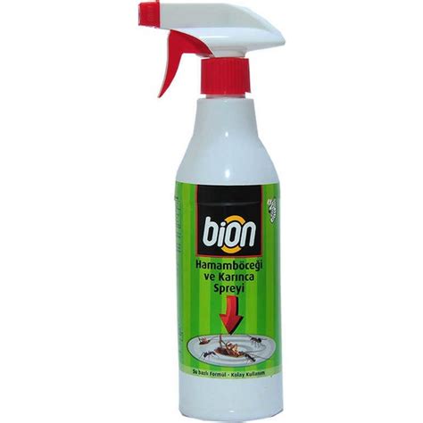 bion hamamböceği ve karınca spreyi